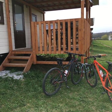 Mobilheim Chalet - Vyrovicka Prehrada Vyrovice Kültér fotó