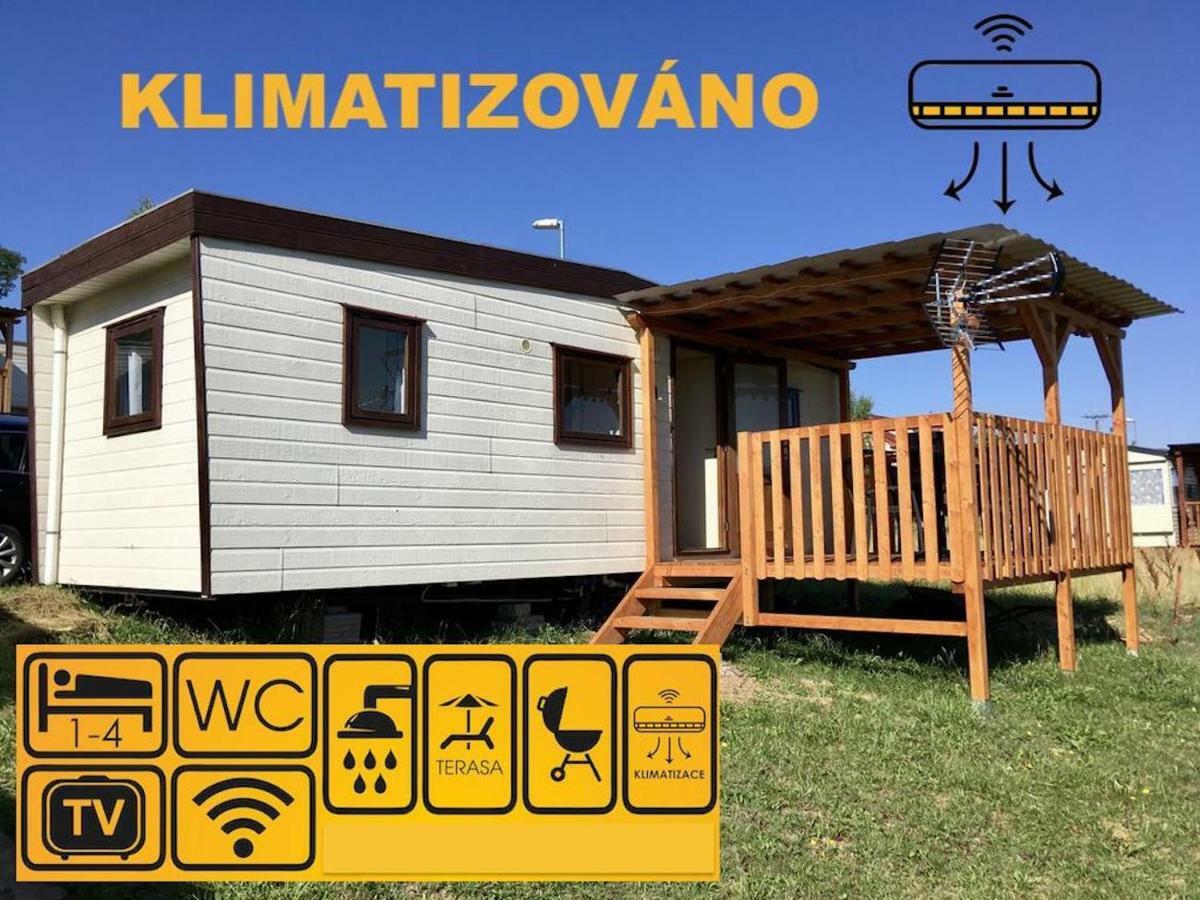 Mobilheim Chalet - Vyrovicka Prehrada Vyrovice Kültér fotó